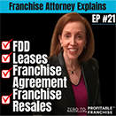 Franchise Attorney Explains | FDD | Leases | Franchise Agreement | Franchise Resales | Photo of Nancy L. Lanard